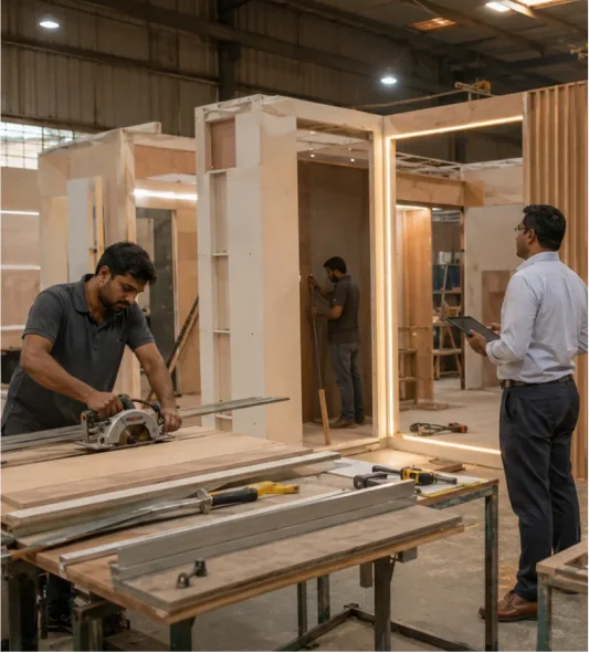 services for exhibition stall design